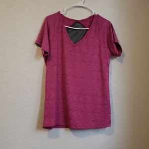 Pink sport tee